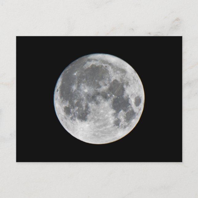 Super Moon | Mendota Heights Minnesota Postcard (Front)