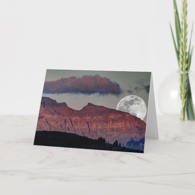 Super Moon Note Card (Front)