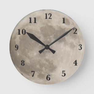 Super Moon November 13th 2016 Round Clock