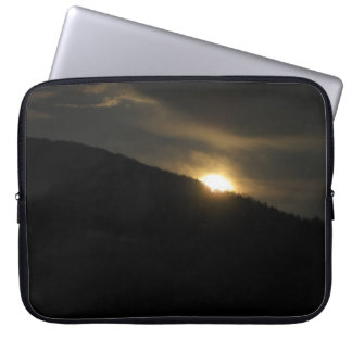 Super Moon over Washington Mountain Laptop Sleeve