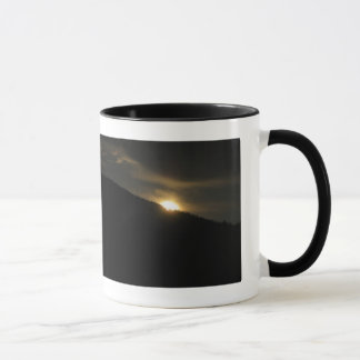Super Moon over Washington Mountain Mug