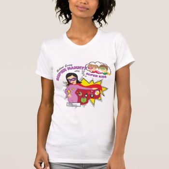 Super Nanny T-shirt by OrangeOstrichDesigns at Zazzle