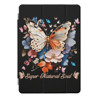 Super Natural Soul: Butterfly Garden Art iPad Pro Cover