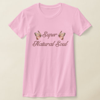 Super Natural Soul: Butterfly Garden Art T-Shirt