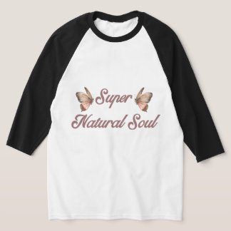 Super Natural Soul: Butterfly Garden Art T-Shirt
