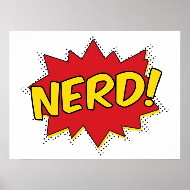 Super Nerd Poster (Front)