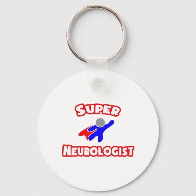 Super Neurologist Keychain (Front)