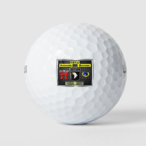 Super New Design of 101st Airborne Division Golf Balls