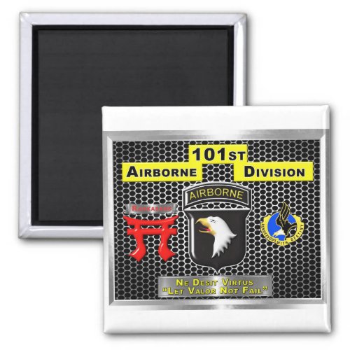 Super New Design of 101st Airborne Division Magnet