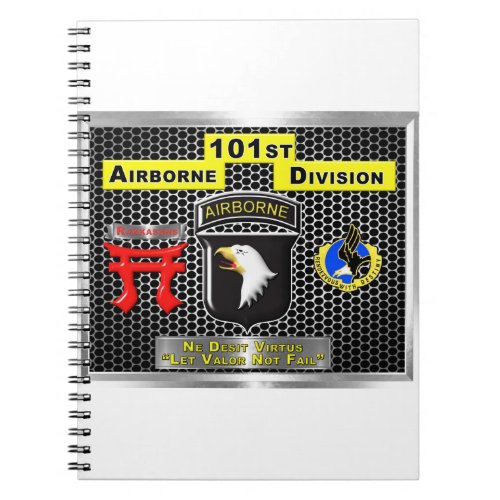 Super New Design of 101st Airborne Division Notebook