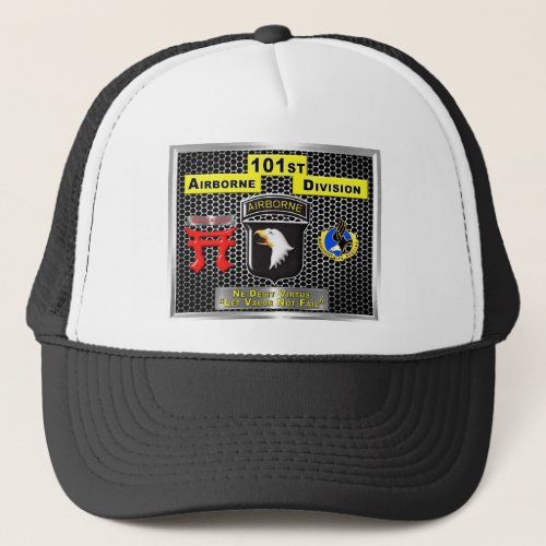 Super New Design of 101st Airborne Division Trucker Hat