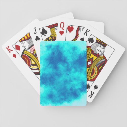 Super Nova  cloud effect Playing Cards
