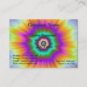 Super Nova In Color Card