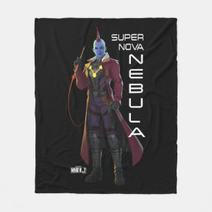 Super Nova Nebula Fleece Blanket