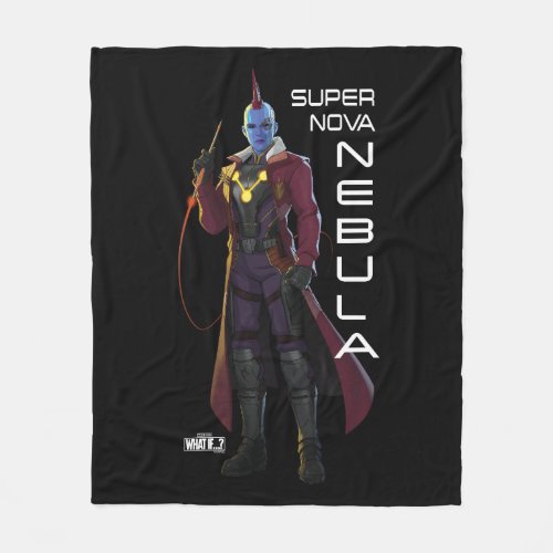 Super Nova Nebula Fleece Blanket