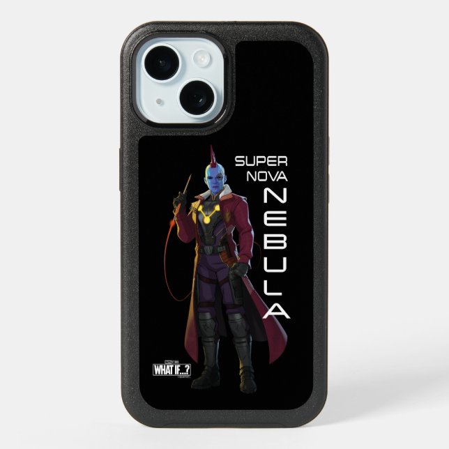 Super Nova Nebula iPhone 15 Case (Back)