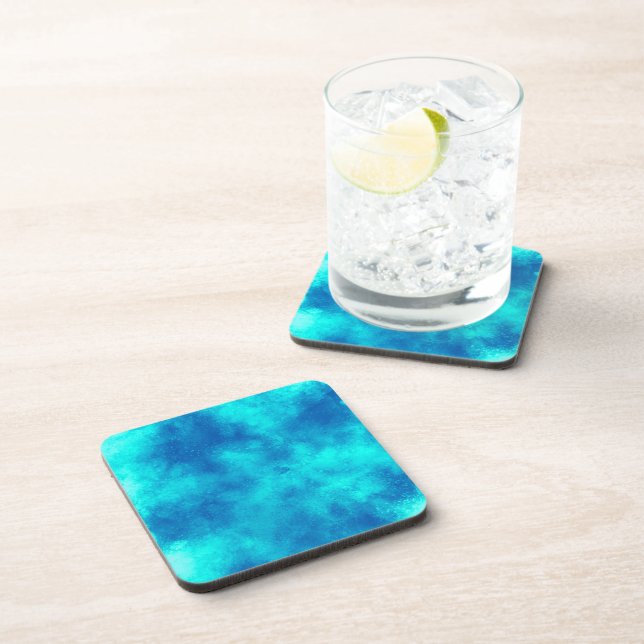 Super Nova  Plastic Coaster (Right Side)