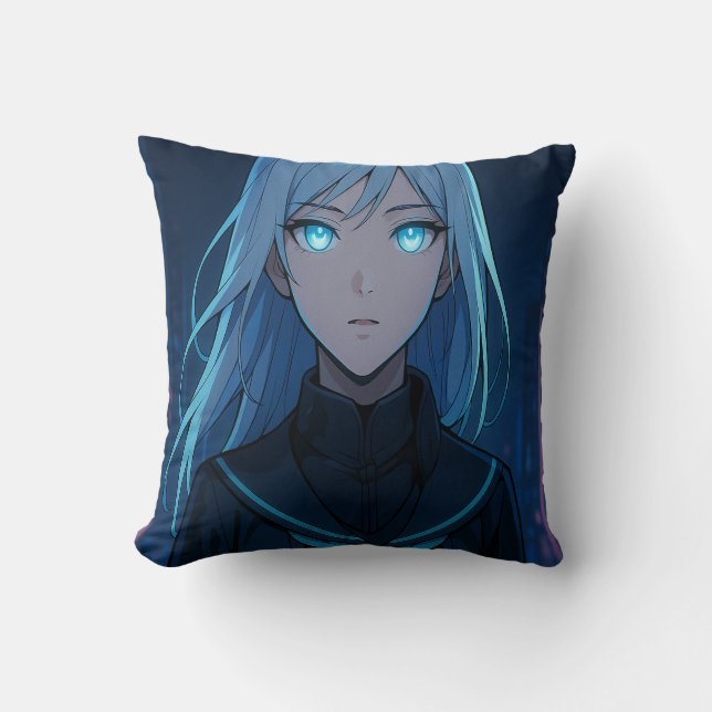 Super Nova Throw Pillow (Front)