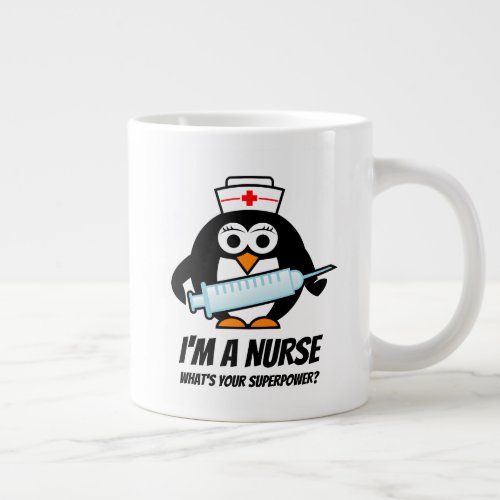 Super nurse big giant jumbo mug nursing gift idea