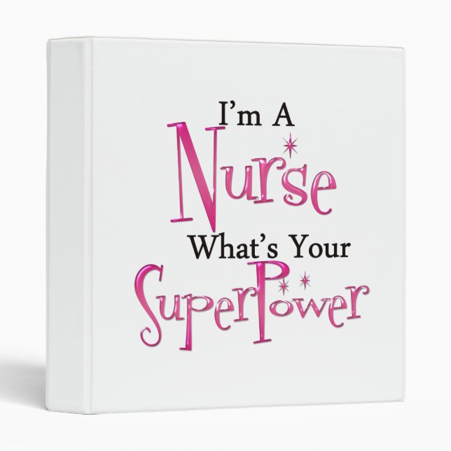 Super Nurse Binder (Front/Spine)