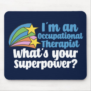 Super Occupational Therapist Cute OT Mouse Pad