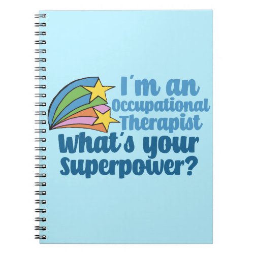 Super Occupational Therapist Cute OT Notebook