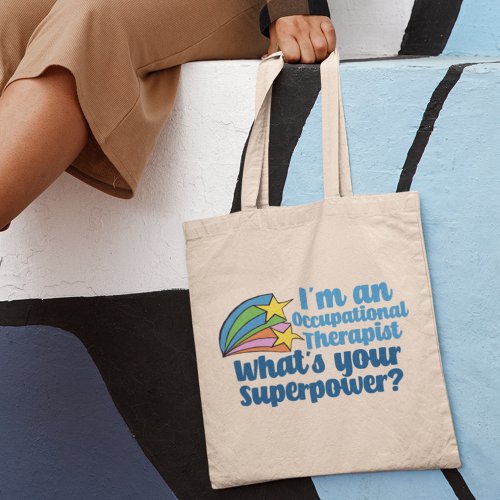 Super Occupational Therapist Cute OT Tote Bag