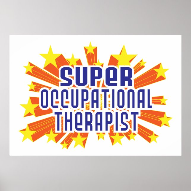 Super Occupational Therapist Poster (Front)