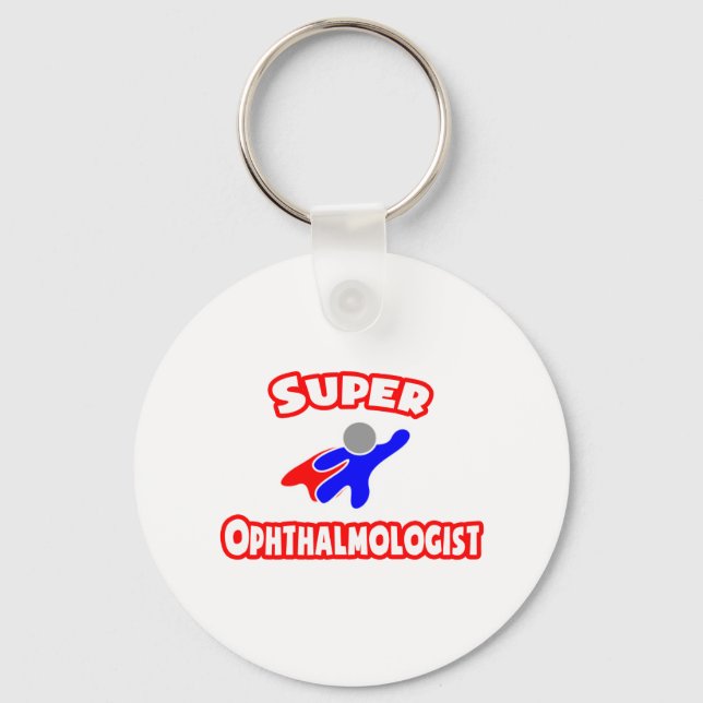 Super Ophthalmologist Keychain (Front)