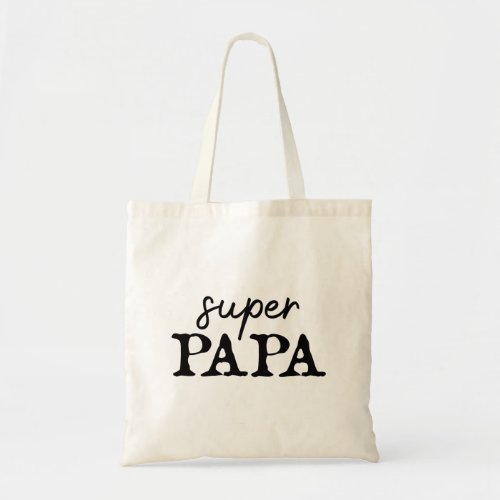 Super Papa ide cadeau fte des pres original Tote Bag