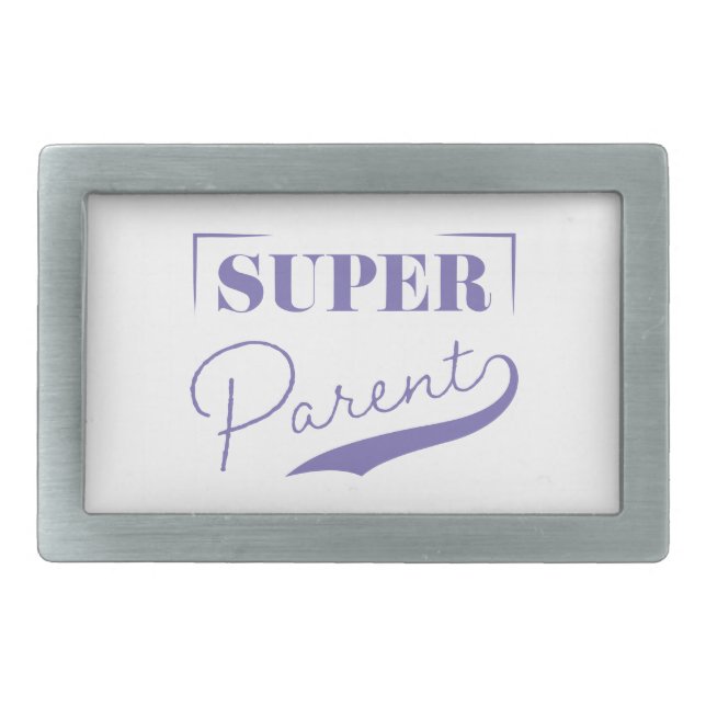 Super Parent Belt Buckle (Front)