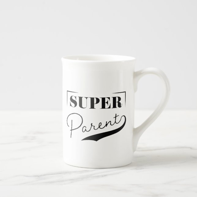 Super Parent Bone China Mug (Right)