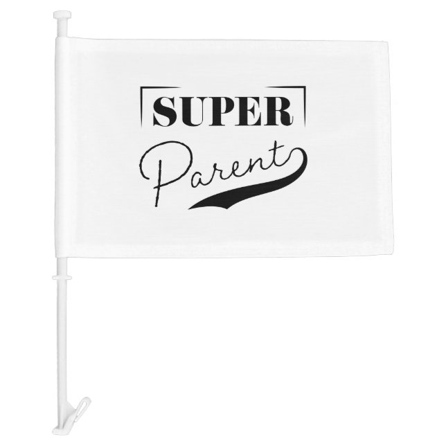 Super Parent Car Flag (Front)