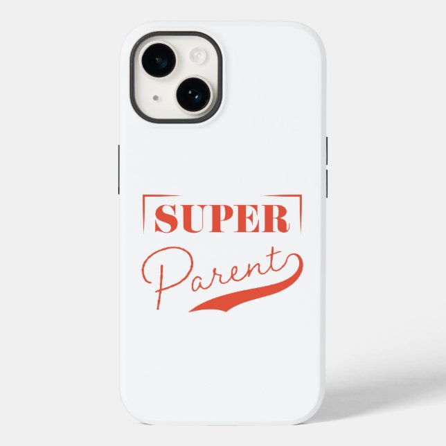 Super Parent Case-Mate iPhone Case (Back)