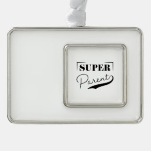 Super Parent Christmas Ornament