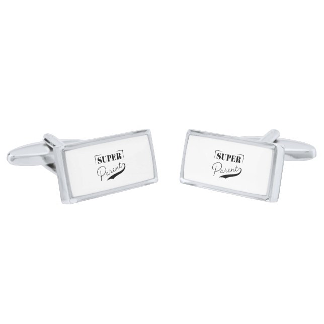 Super Parent Cufflinks (Angled)