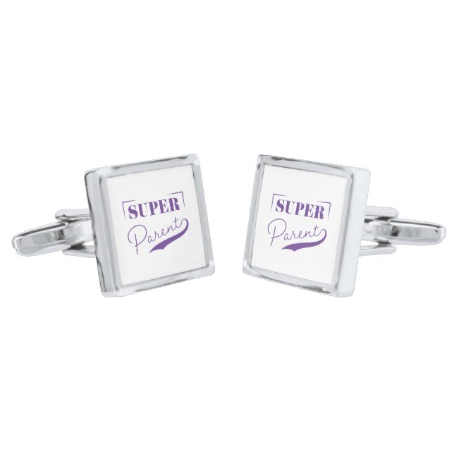 Super Parent Cufflinks (Angled)