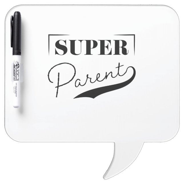 Super Parent Dry Erase Board (Front)