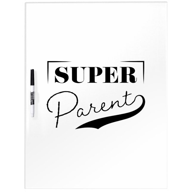 Super Parent Dry Erase Board (Front)
