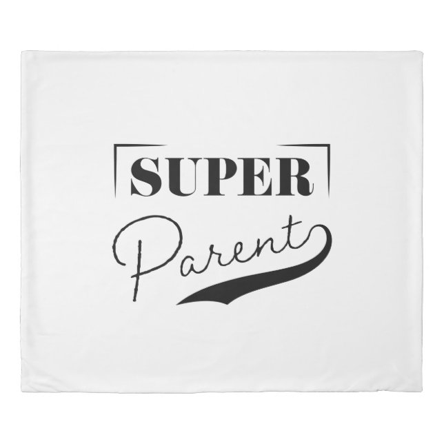 Super Parent Duvet Cover (Front)