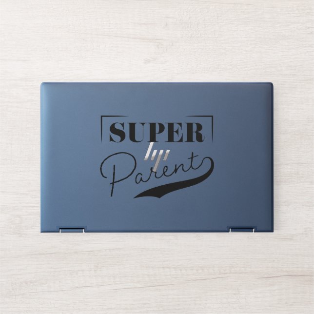 Super Parent HP Laptop Skin (Front)