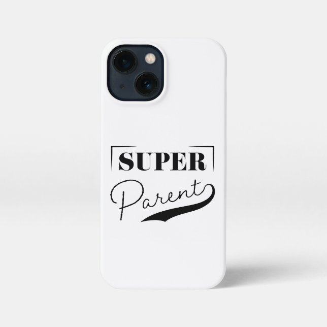 Super Parent iPhone Case (Back)