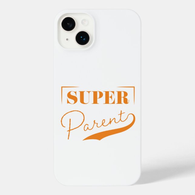 Super Parent iPhone Case (Back)