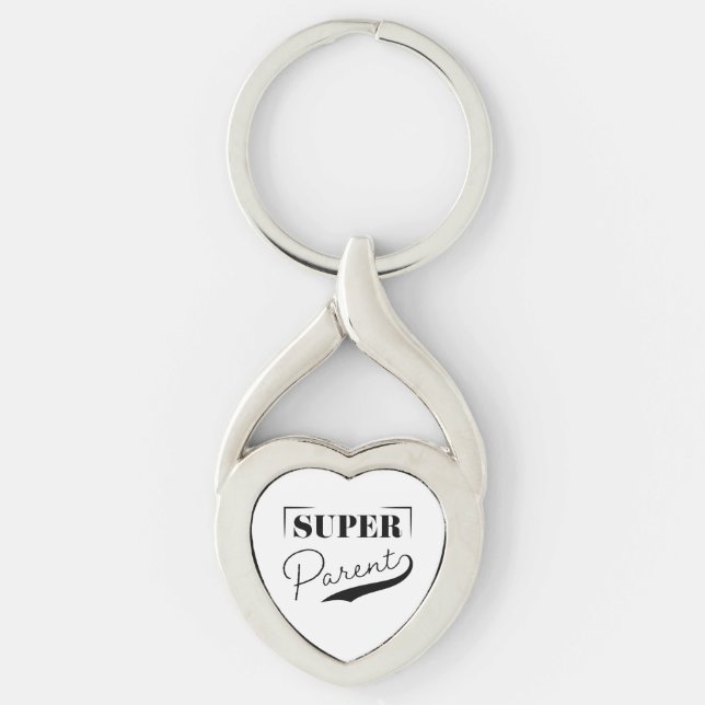 Super Parent Keychain (Front)