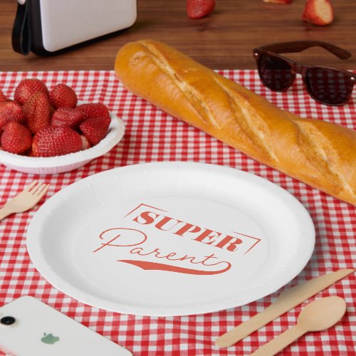 Super Parent Paper Plates