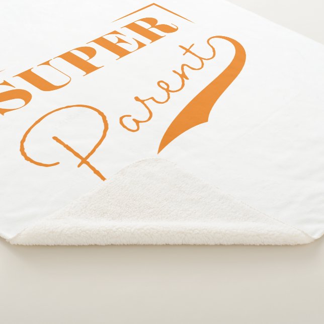 Super Parent Sherpa Blanket (3/4)
