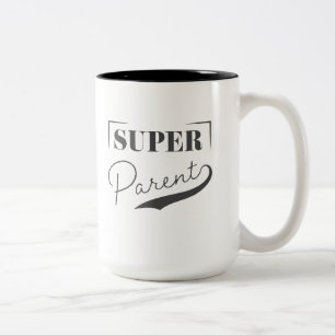 Super Parent Two-Tone Coffee Mug