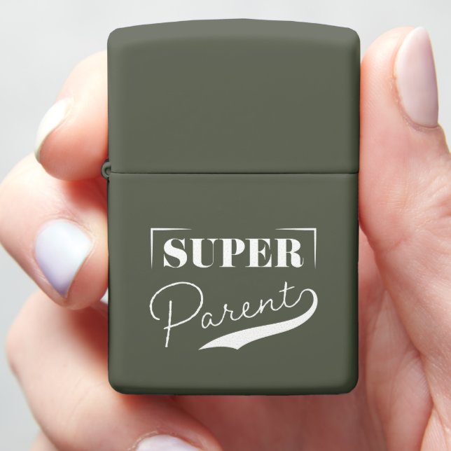 Super Parent Zippo Lighter (In Hand)