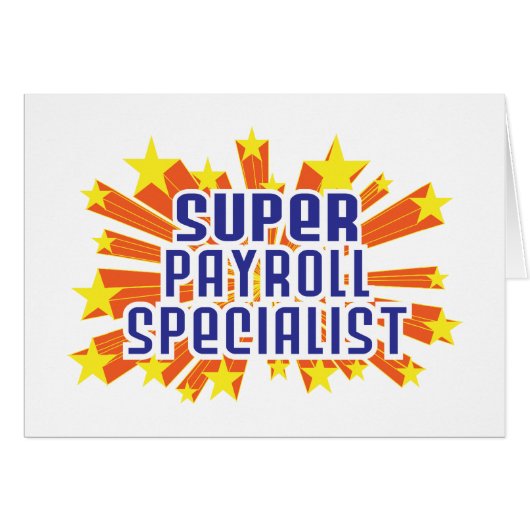 Super Payroll Specialist Cards (Front Horizontal)