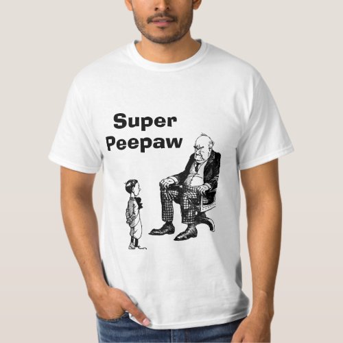 Super Peepaw  Sitting T_Shirt